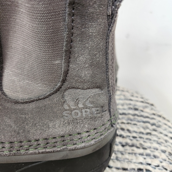 Sorel Cheyenne Snow Rain Boots Boys Size 1. - Picture 3 of 6
